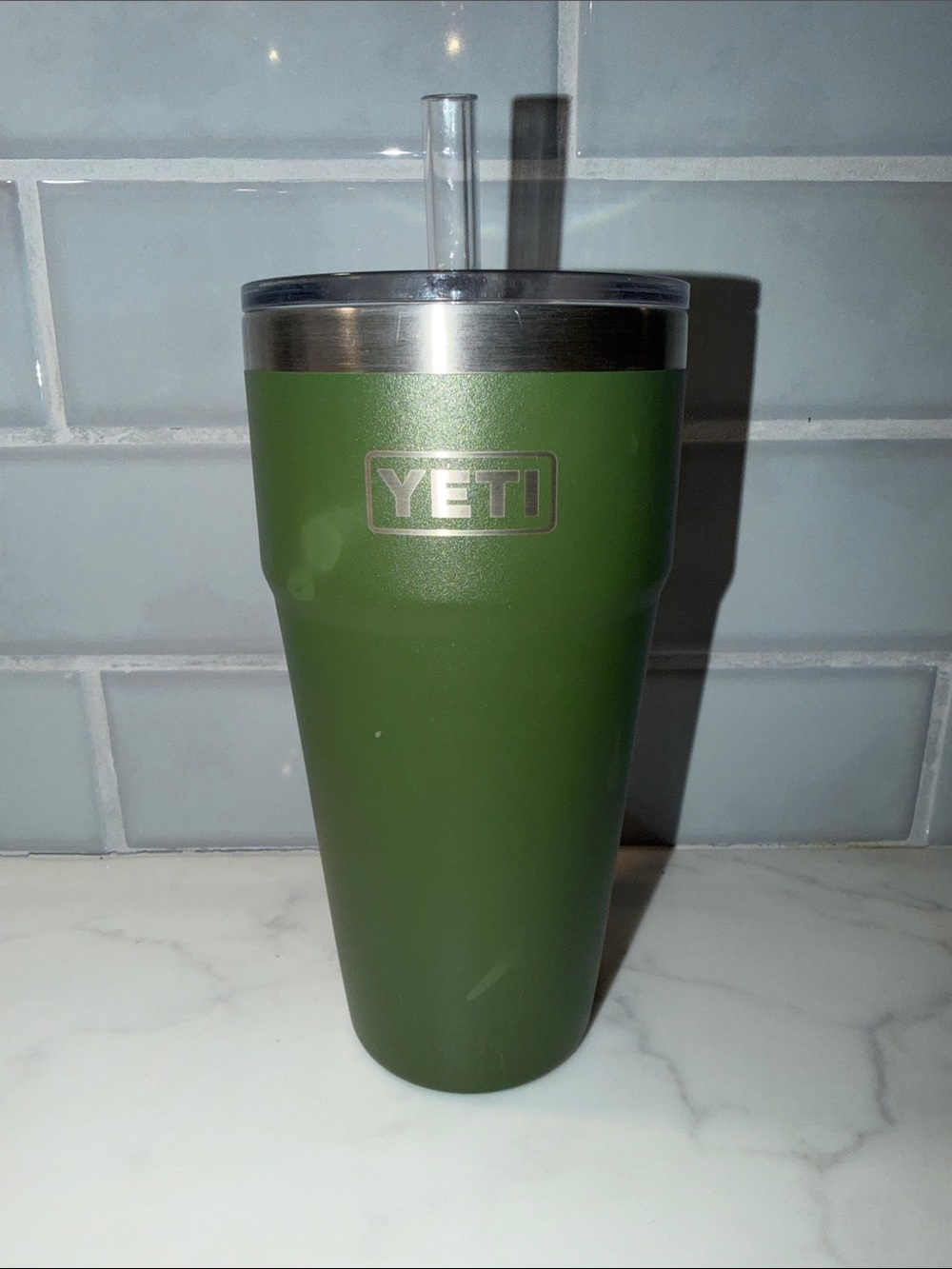 Yeti Rambler 26oz Stackable Cup with Straw Lid